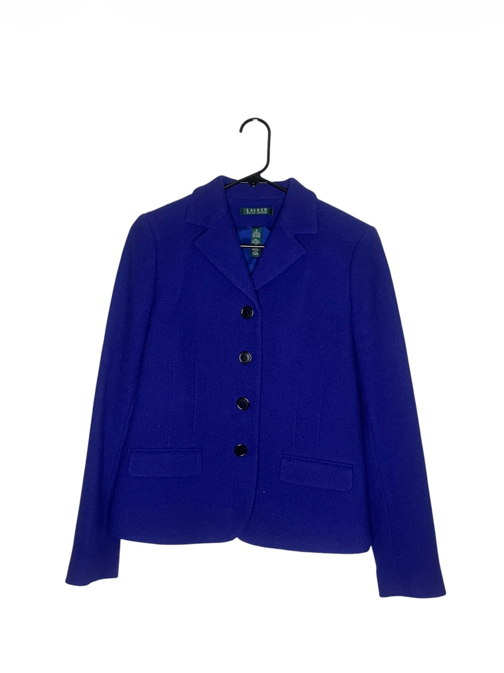 Lauren Ralph Lauren Royal Blue Tailored Blazer